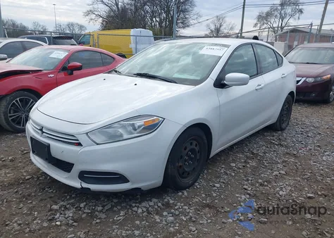 2015 Dodge Dart Se z USA, uszkodzony, nr VIN 1C3CDFAA7FD277505